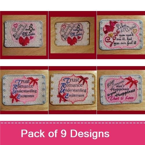 FSL Love Candle Wraps