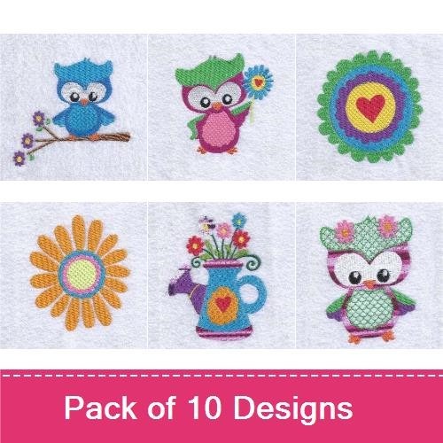 Owls & Flowers