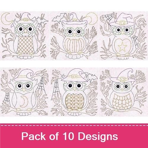 Halloween Owls Blocks