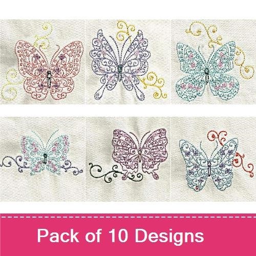 Lacy Butterflies