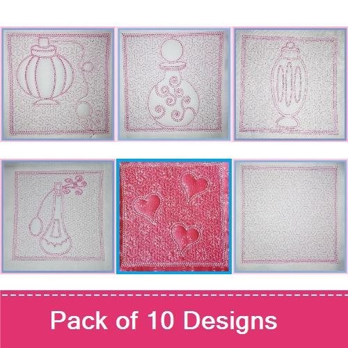 Perfume Trapunto Blocks