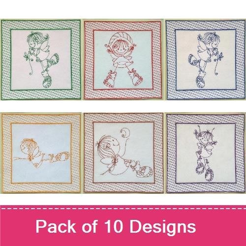Fairies Quilt Blocks