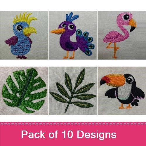 Tropical Birds & Plants