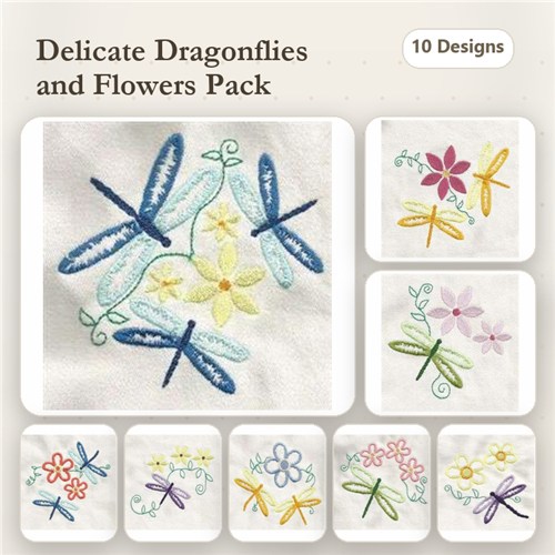 Dragonfly Outlines