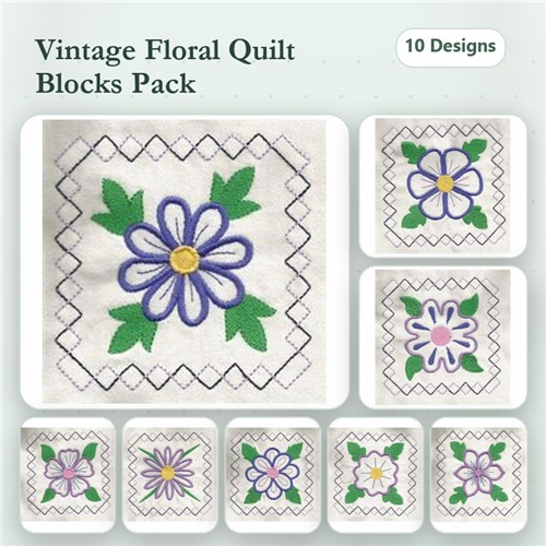 Flower Quilt Blocks
