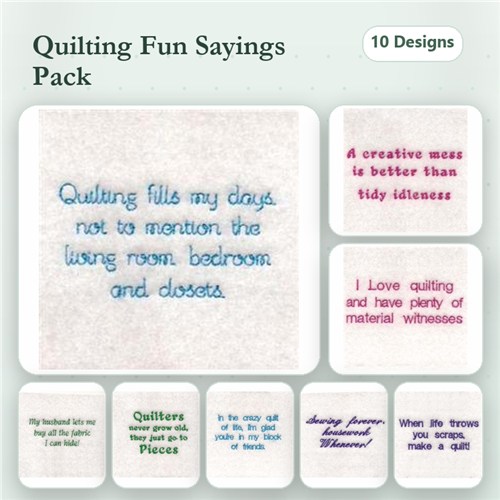 Quilt Sayings