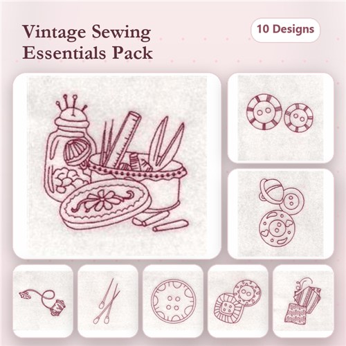Redwork Sewing