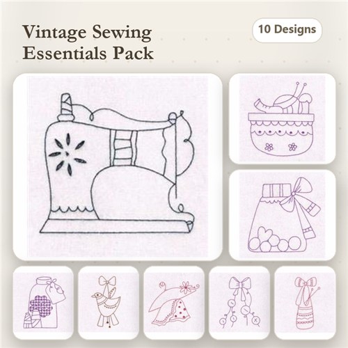 Sewing Redwork