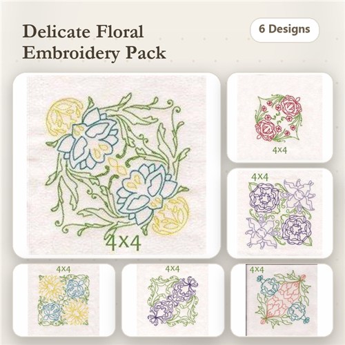 Spring Floral Blocks
