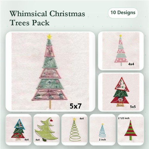 Whimsical Holiday Trees
