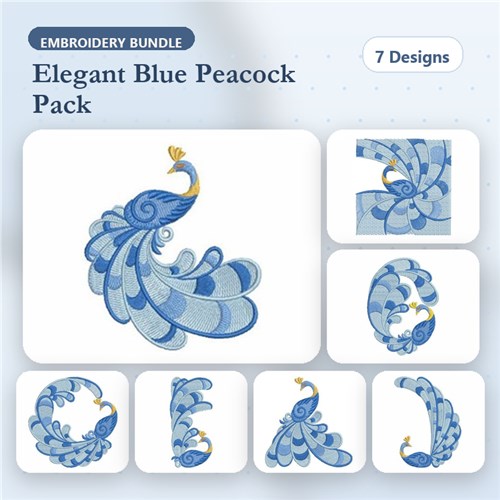 Blue Peacock