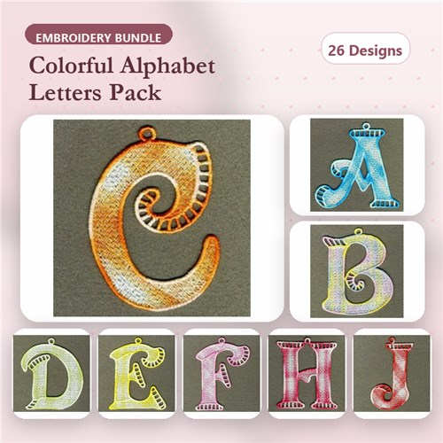 Curly Alphabets