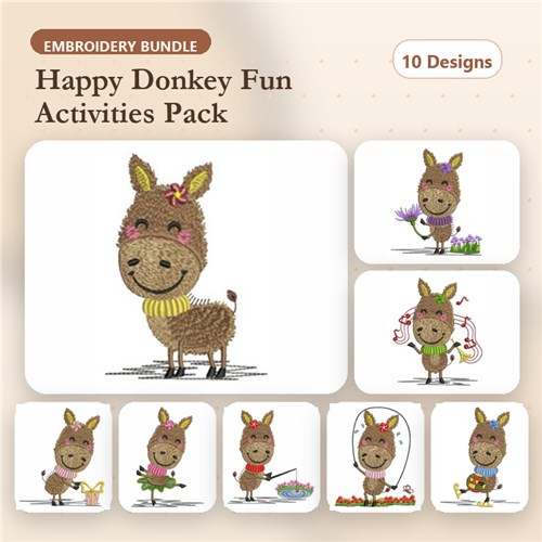 Cute Donkey