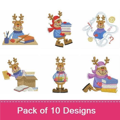 Reindeer in School