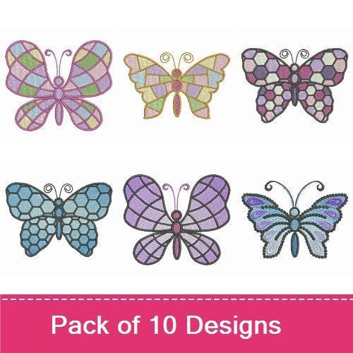 Assorted Colorful Butterfly