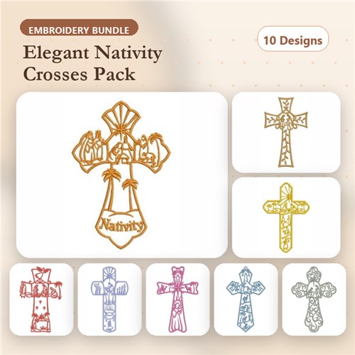 Nativity Crosses