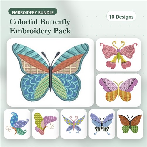 Patchwork Butterfly
