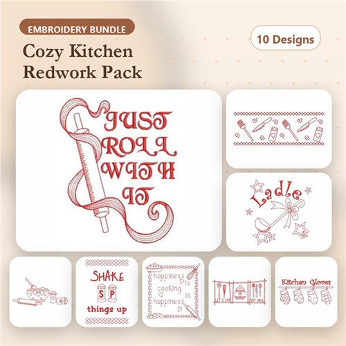 Redwork Kitchen Redwork Kitchen