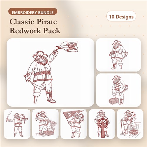 Redwork Pirates