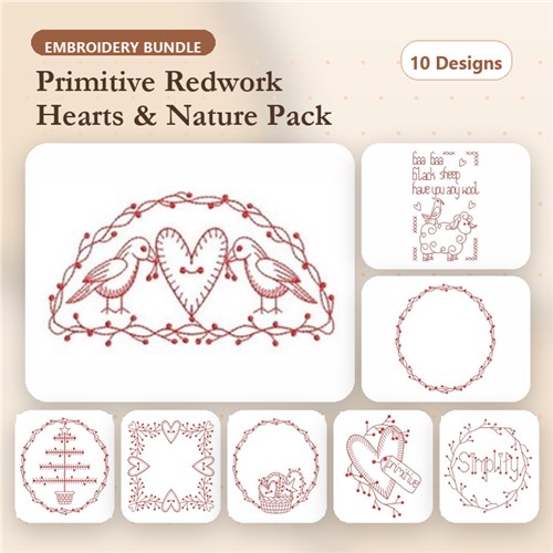 Redwork Primitive Simplify