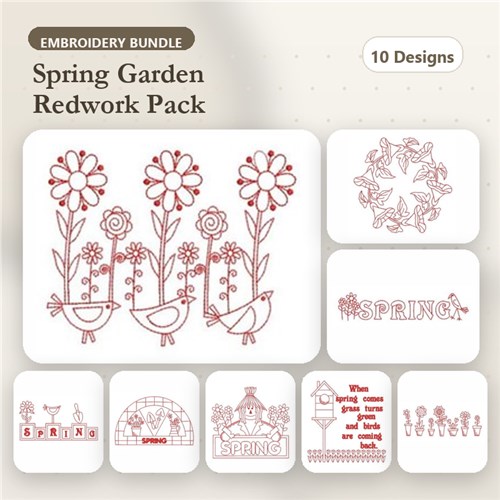 Redwork Spring