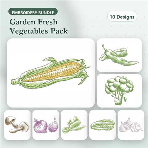Sketched Vegetables