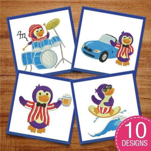 4th of July Penguin