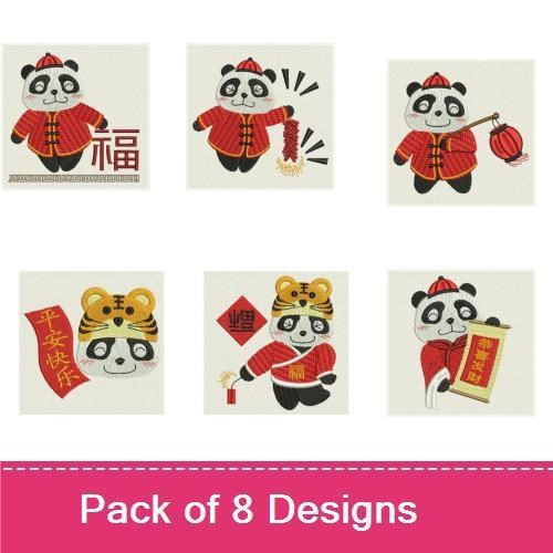 Happy Chinese Panda