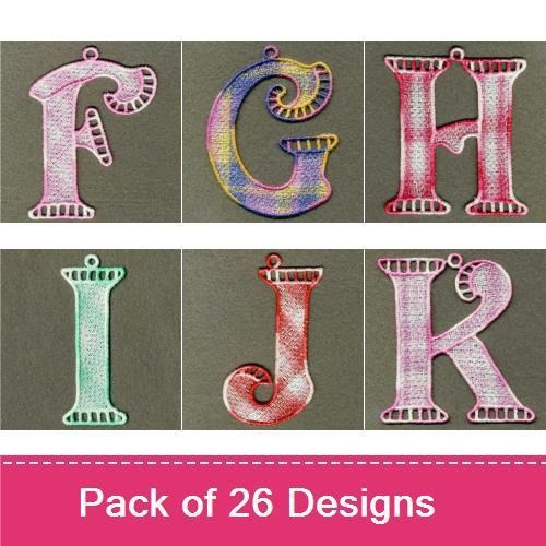 Curly Alphabets