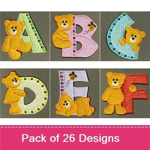 FSL Teddy Bear Alphabet