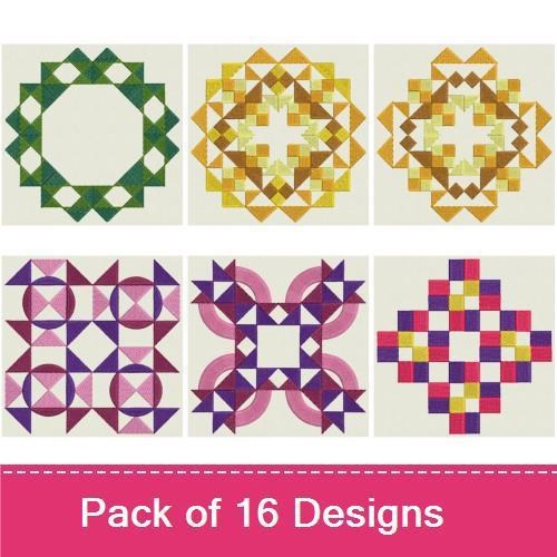Colorful Quilt Block