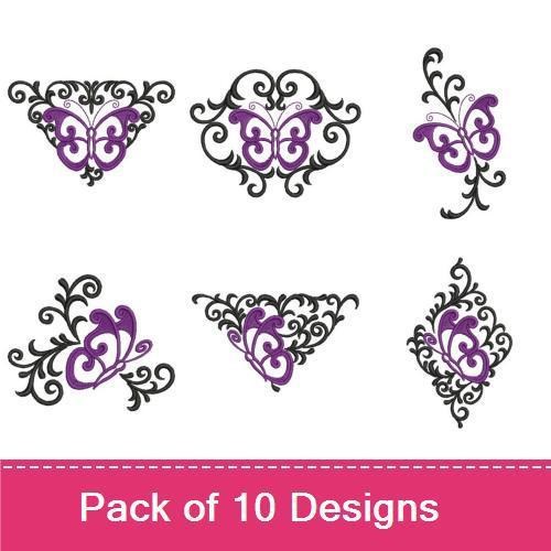 Heirloom Butterfly Deco