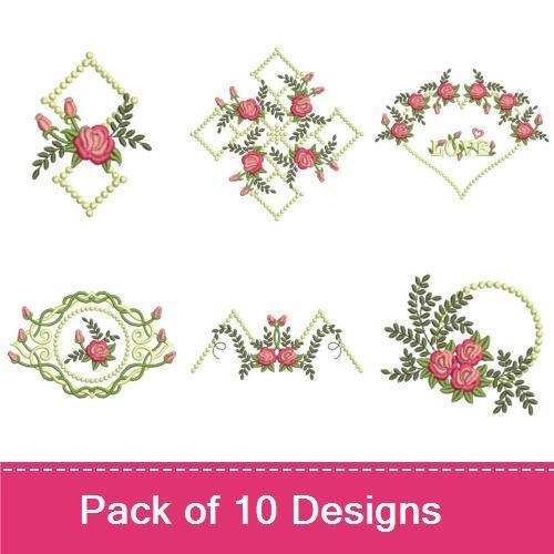 Heirloom Rose Candlewicking