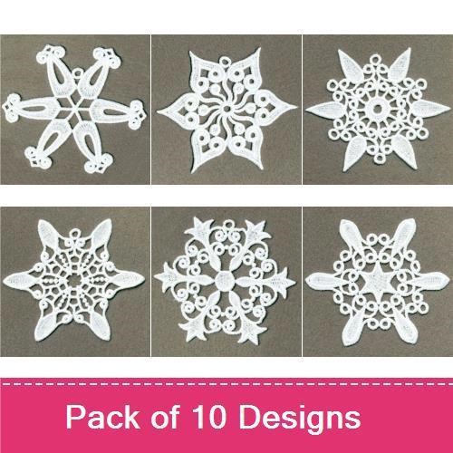 FSL Elegant Snowflakes