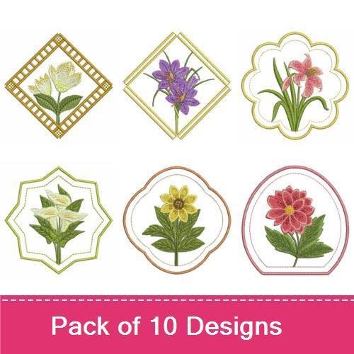 Framed Flower Deco