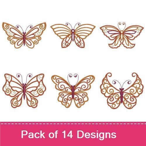 Simple Butterfly Deco