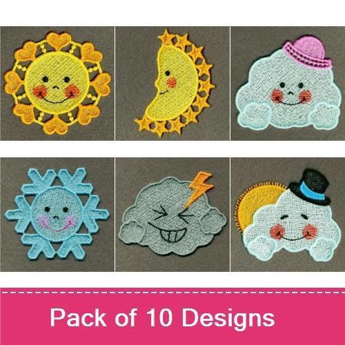 FSL Weather Ornaments