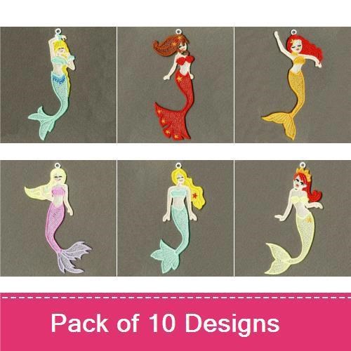 FSL Mermaid Bookmarks