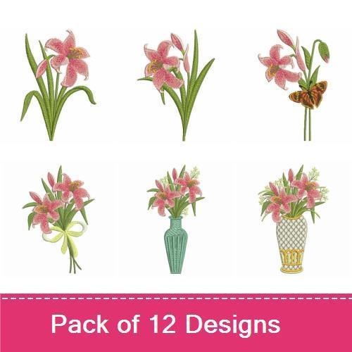 Elegant Pink Lily