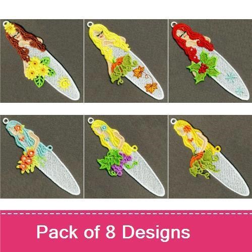 FSL Season Girl Bookmark