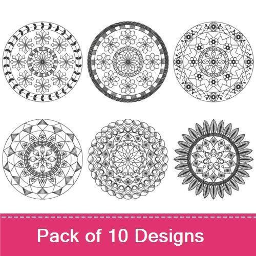 Fancy Blackwork Quilt
