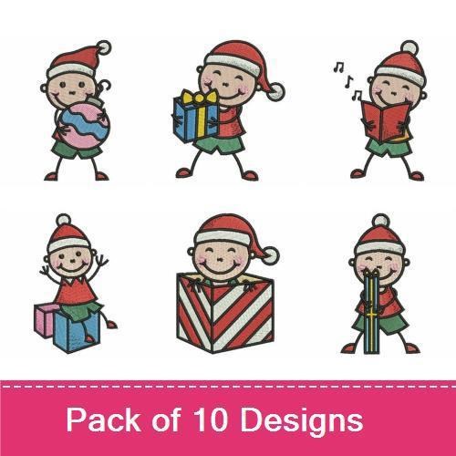 Christmas Stick Men