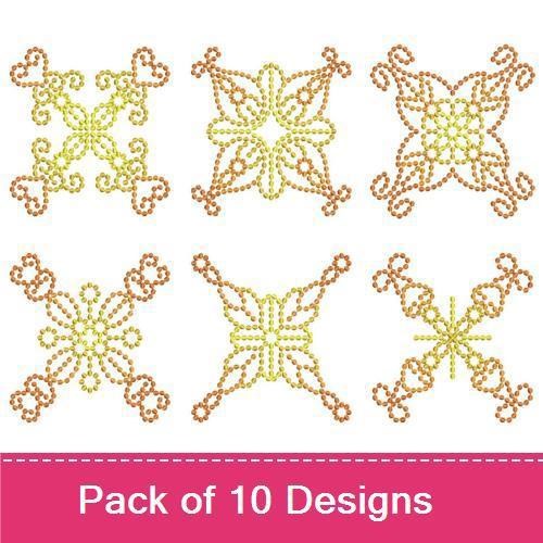 Gradient Candlewicking Quilts 1