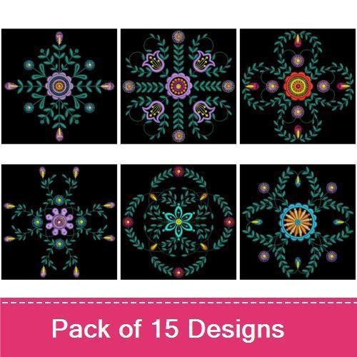 Heirloom Flower Quilt 4