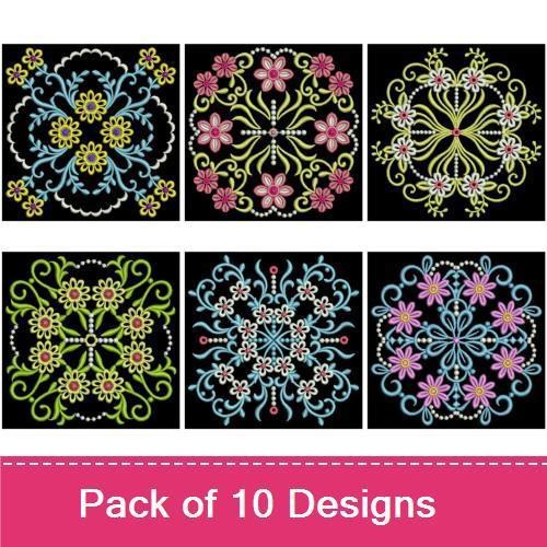 Flower Symmetry Quilts
