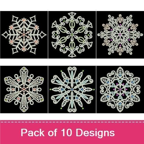 Crystal Snowflakes