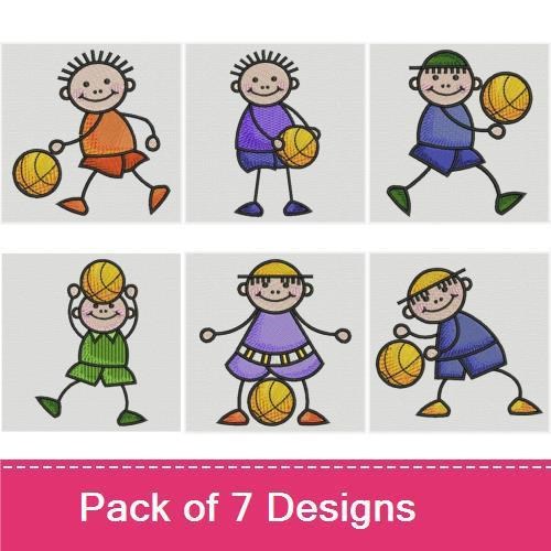 Stick Basketball Boys