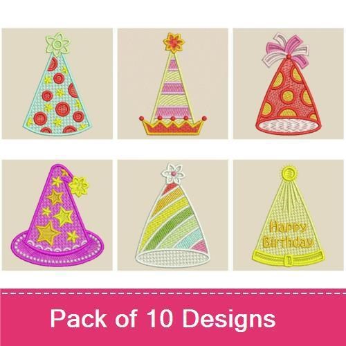 FSL Birthday Hats