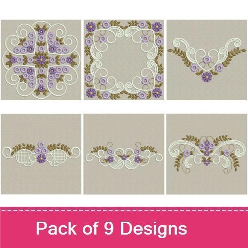 Heirloom Purple Flowers 1