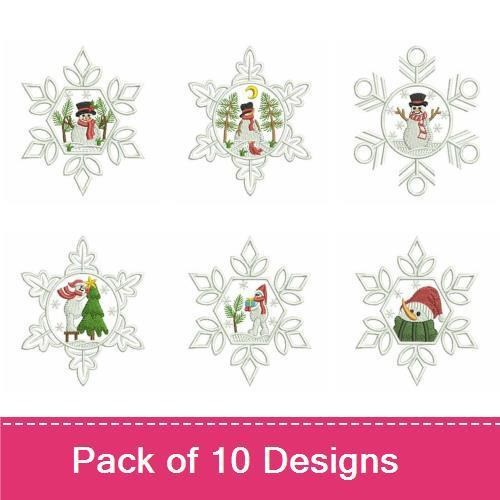 Snowman Snowflakes